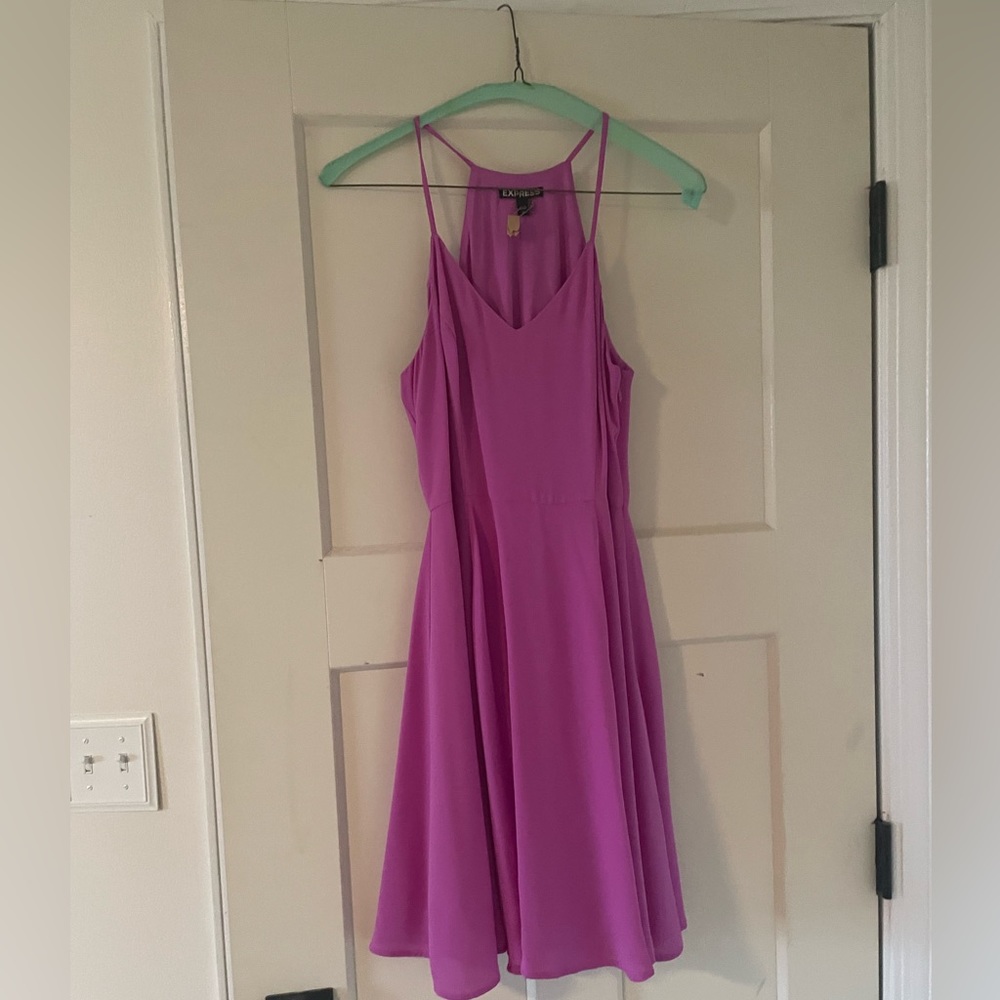 Express purple dress
